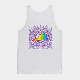 Virginia Mandala Pride Tank Top